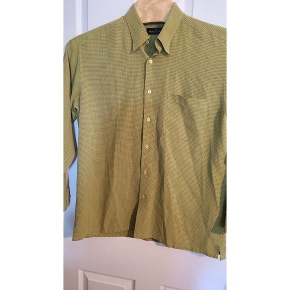 Bugatchi Uomo Button up Shirt Size Large Long Sleeves - Picture 2 of 4